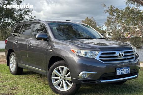 Grey 2013 Toyota Kluger Wagon Grande (Fwd)