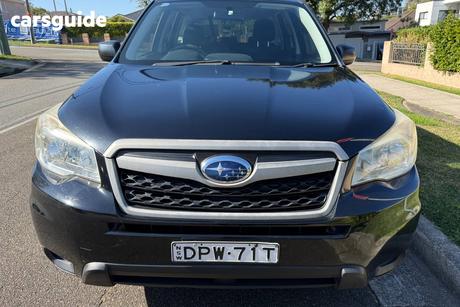 Black 2014 Subaru Forester Wagon 2.5I