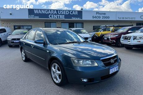 Blue 2006 Hyundai Sonata Sedan Elite