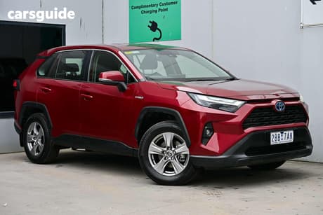 Red 2024 Toyota RAV4 Wagon Gx (2Wd) Hybrid