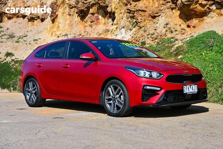 Red 2020 Kia Cerato Hatchback Sport+ Safety Pack