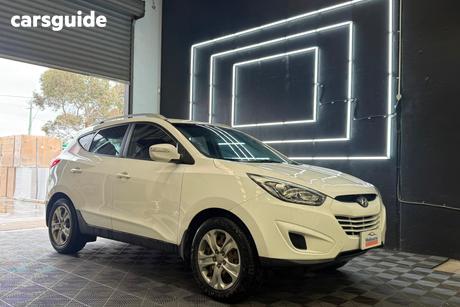 White 2015 Hyundai IX35 Wagon Active (Fwd)