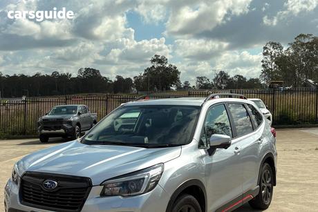 Silver 2021 Subaru Forester Wagon 2.5I Sport (Awd)