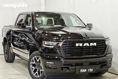 Black 2025 RAM 1500 Crew Cab Utility Rebel Hurricane