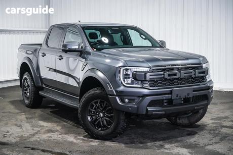 Grey 2024 Ford Ranger Double Cab Pick Up Raptor 3.0 (4X4)