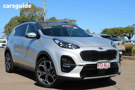 Silver 2020 Kia Sportage Wagon Gt-Line (Awd)