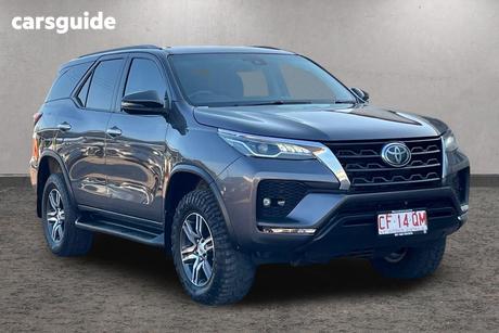 Grey 2021 Toyota Fortuner Wagon Gxl