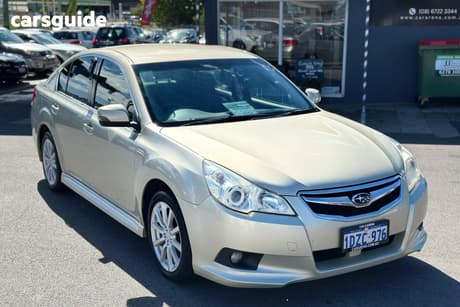 Gold 2012 Subaru Liberty Sedan 2.5I