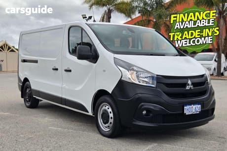 White 2022 Mitsubishi Express Van Glx Lwb (Multimedia/Navi)