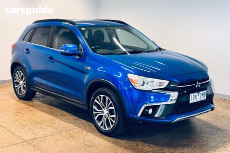 Blue 2018 Mitsubishi ASX Wagon Ls (2Wd)
