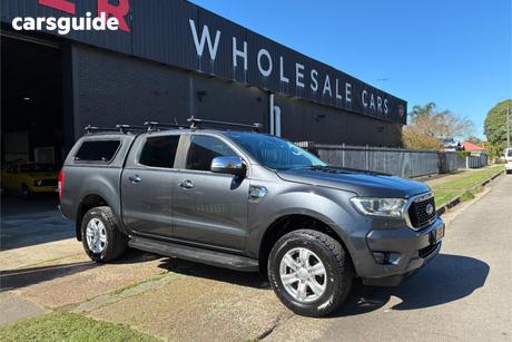 Grey 2021 Ford Ranger Double Cab Pick Up Xlt 2.0 (4X4)
