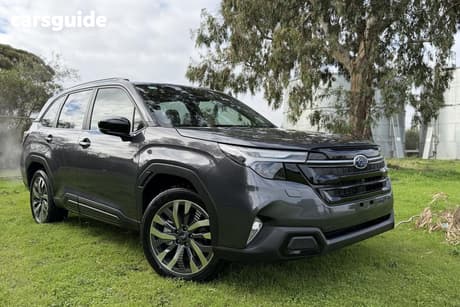 Grey 2025 Subaru Forester Wagon Hybrid Touring (Awd)