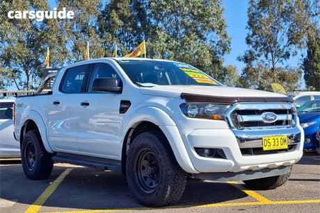 White 2018 Ford Ranger Ute Tray XLS