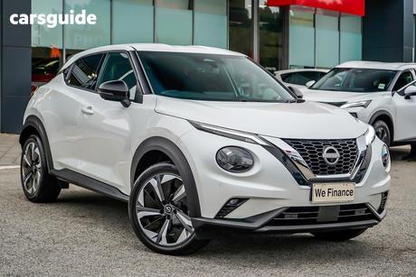 White 2024 Nissan Juke Hatchback St-L