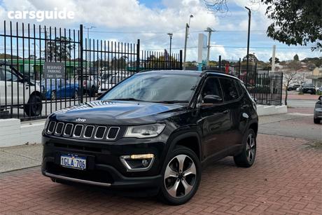 Black 2018 Jeep Compass Wagon Limited (4X4)