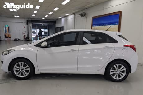 White 2014 Hyundai I30 Wagon Tourer Active 1.6 Gdi