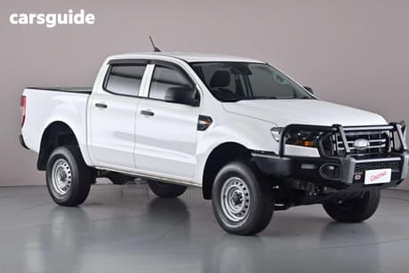 White 2021 Ford Ranger Double Cab Chassis Xl 3.2 (4X4)