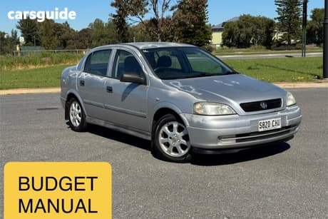 Silver 2001 Holden Astra Sedan City