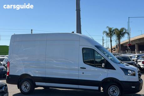 White 2021 Ford Transit Van 350L Lwb (Rwd) Srw
