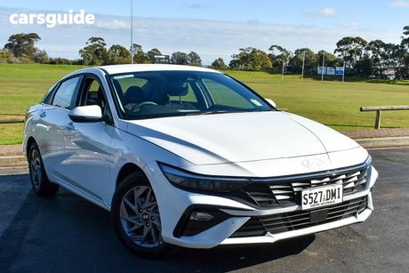 White 2026 Hyundai I30 Sedan Hev 1.6P Dct