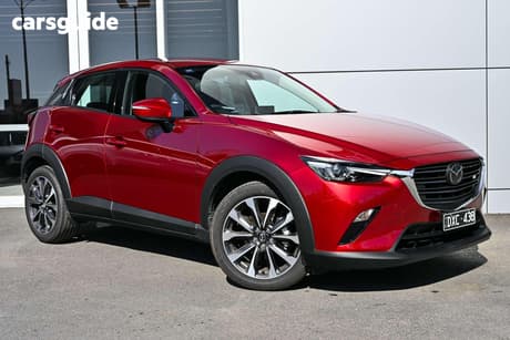 Red 2025 Mazda CX-3 Wagon G20 Pure