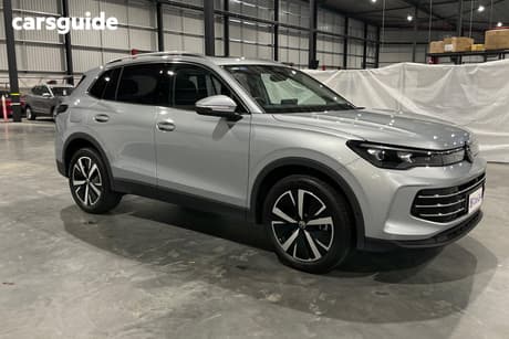 Silver 2025 Volkswagen Tiguan Wagon 150Tsi Elegance