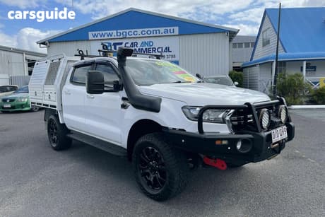 White 2019 Ford Ranger Double Cab Pick Up Xlt 3.2 (4X4)