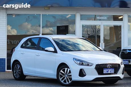 White 2020 Hyundai I30 Hatchback Active