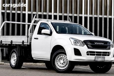 White 2017 Isuzu D-MAX Cab Chassis Sx Hi-Ride (4X2)