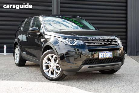 Black 2017 Land Rover Discovery Sport Wagon Td4 180 Se 5 Seat