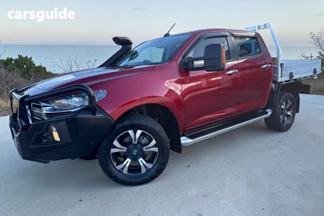 Red 2023 Mazda BT-50 Dual Cab Chassis Xtr (4X4)