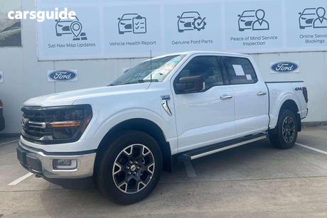 White 2024 Ford F150 Double Cab Pick Up Xlt Swb (4X4)