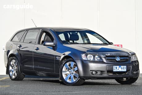 Grey 2009 Holden Commodore Sportswagon Omega