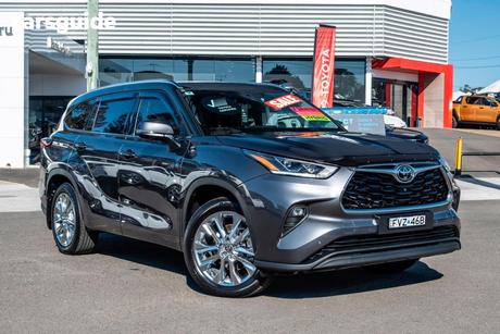 Grey 2025 Toyota Kluger Wagon Grande Hybrid Awd