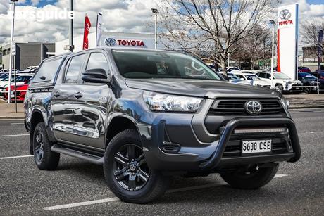 Grey 2022 Toyota Hilux Double Cab Pick Up Sr (4X4)