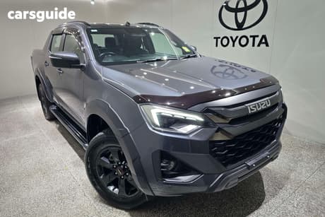 Grey 2024 Isuzu D-MAX Crew Cab Utility X-Terrain (4X4)