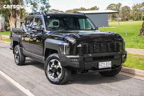 Black 2025 Kia Tasman Double Cab Pick Up X-Line (4X4) (Std) Body Fender