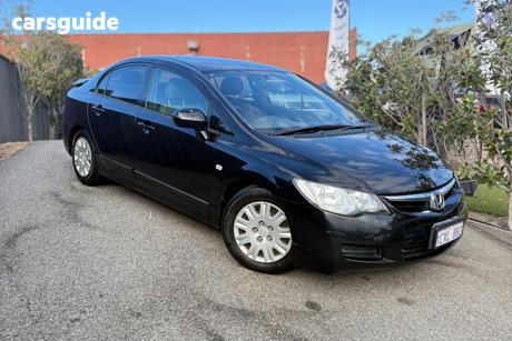 Black 2008 Honda Civic Sedan Vti