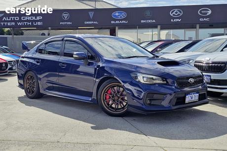 Blue 2020 Subaru WRX Sedan Premium (Awd)