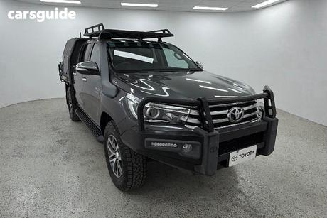 Grey 2017 Toyota Hilux Dual Cab Utility Trd White (4X4)