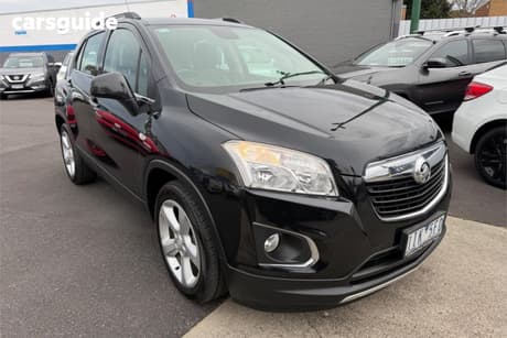 Black 2016 Holden Trax Wagon Ltz