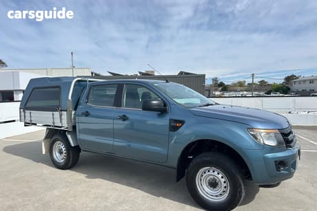 Blue 2013 Ford Ranger Crew Cab Chassis Xl 2.2 (4X4)
