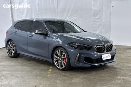 Green 2022 BMW M135I Hatchback Xdrive