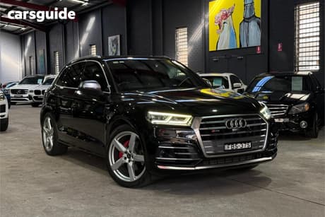 Black 2018 Audi SQ5 Wagon 3.0 Tfsi Quattro
