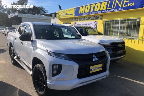White 2022 Mitsubishi Triton Double Cab Pick Up Glx-R (4X4)
