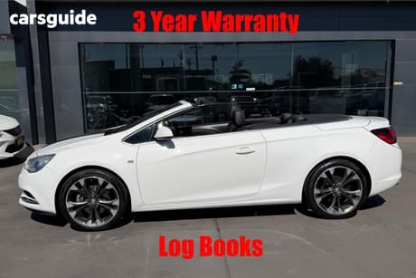 White 2017 Holden Cascada Convertible