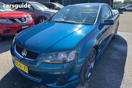 Blue 2012 Holden Commodore Utility Sv6 Thunder