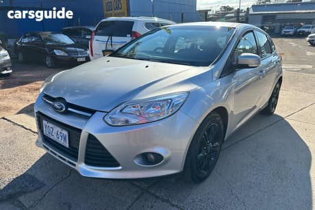 Silver 2014 Ford Focus Hatchback Trend