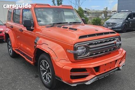 Orange 2025 GWM Tank 300 Wagon Ultra Petrol