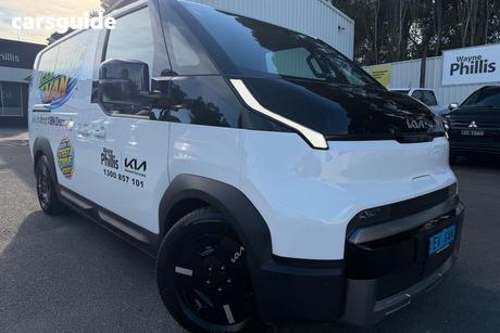 White 2026 Kia Pv5 Van Cargo S Long Range